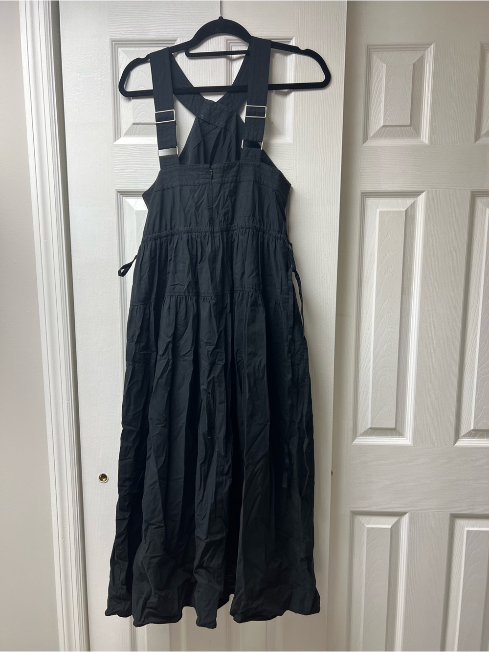 Madewell Black Crossback Maxi Dress - Picture 8 of 9